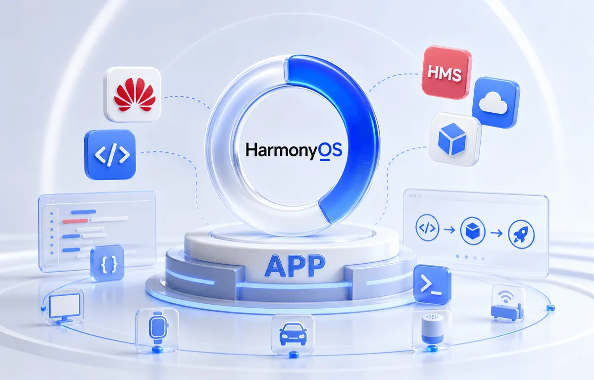 HarmonyOS 鸿蒙应用企业移动端真实界面图