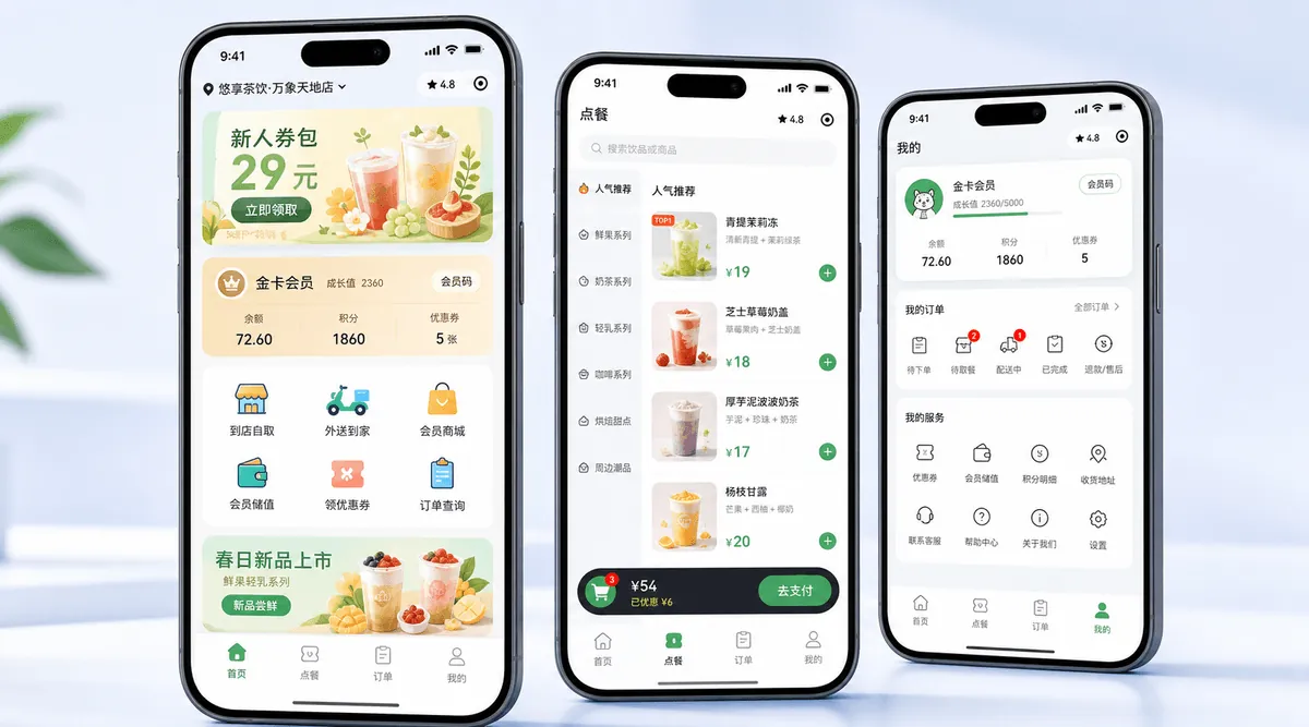 小程序开发真实效果图